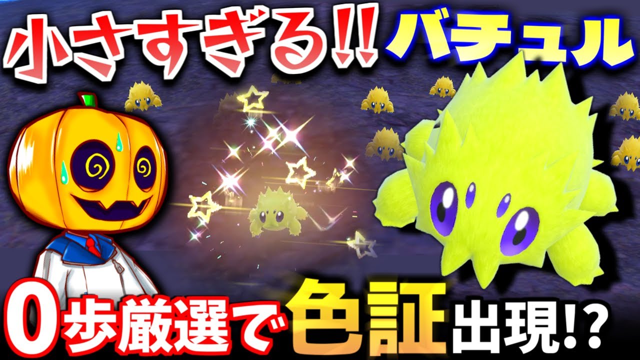 苦戦しがちなバチュルの色証をそうぐうパワー0歩厳選で楽々入手!?激運でレア色証デンチュラ爆誕!!!おすすめ厳選場所も紹介!!【ポケモンSV】【色違いポケモン】【色違い厳選】【藍の円盤】