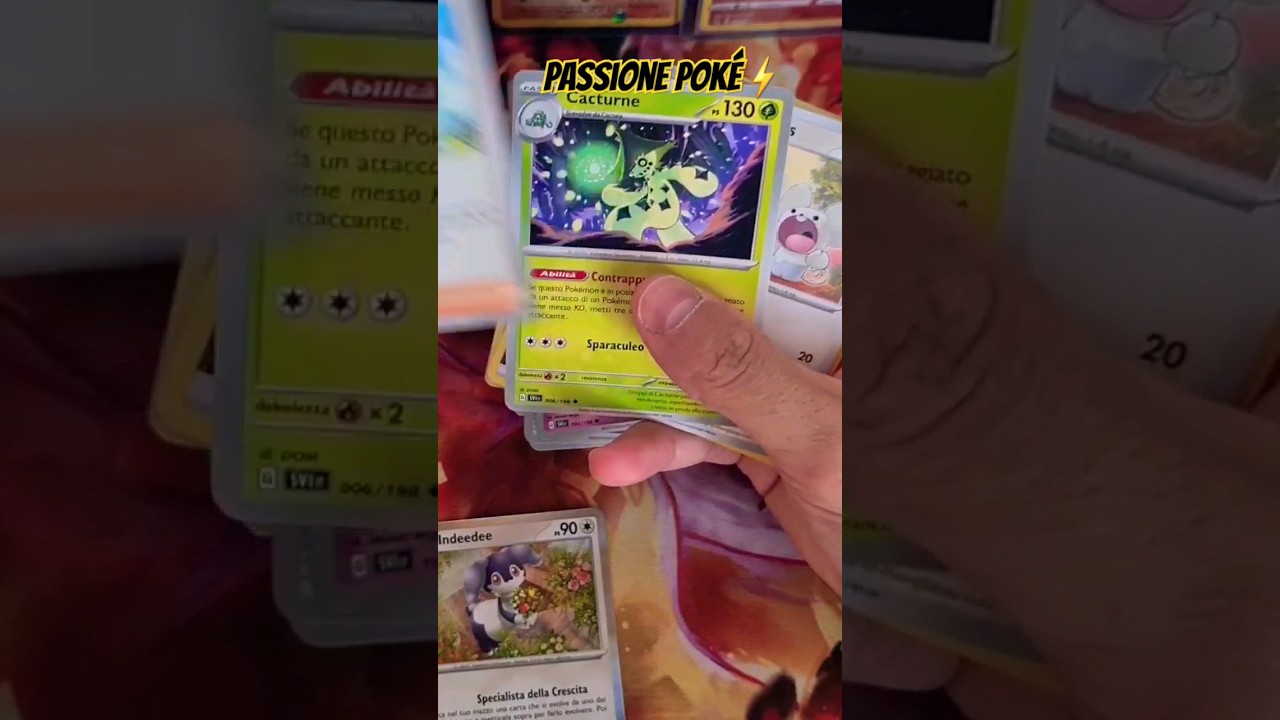 Carte #pokémon - CACTURNE 🌵