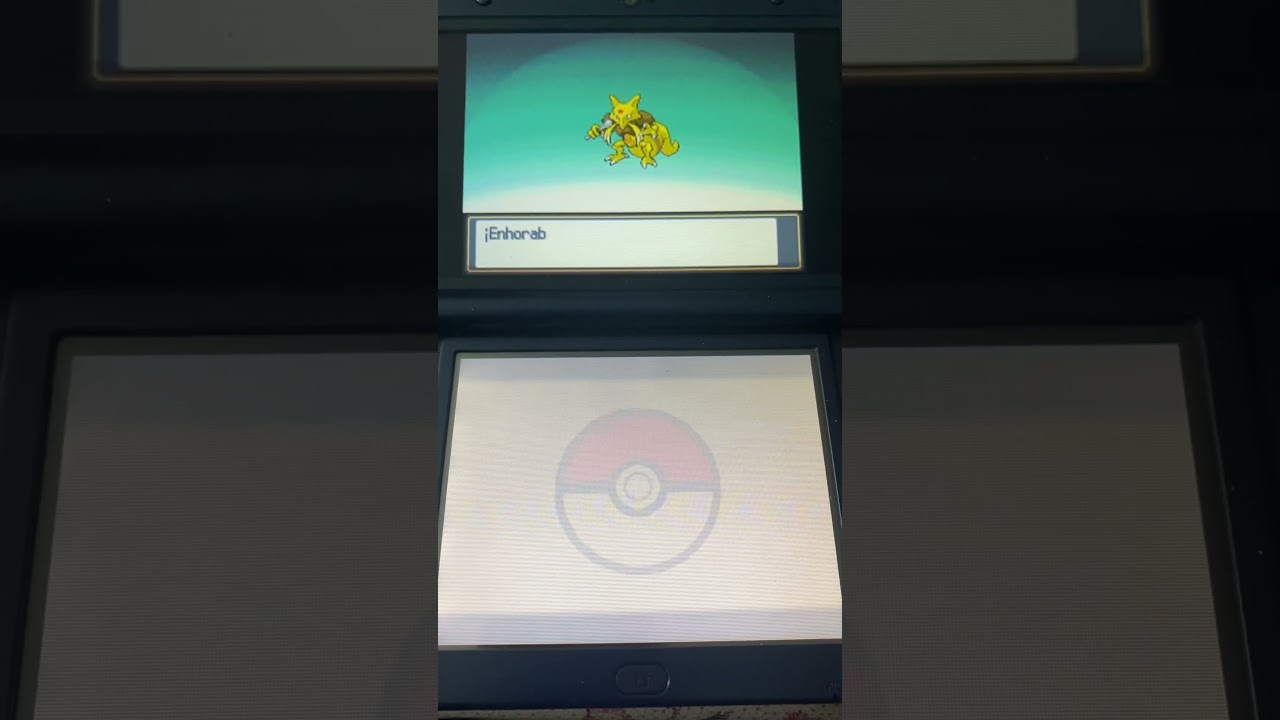 EVOLUCION 2# EN 💛JHOTO💛POKÉMON 💛ORO💛HEARTGOLD ABRA