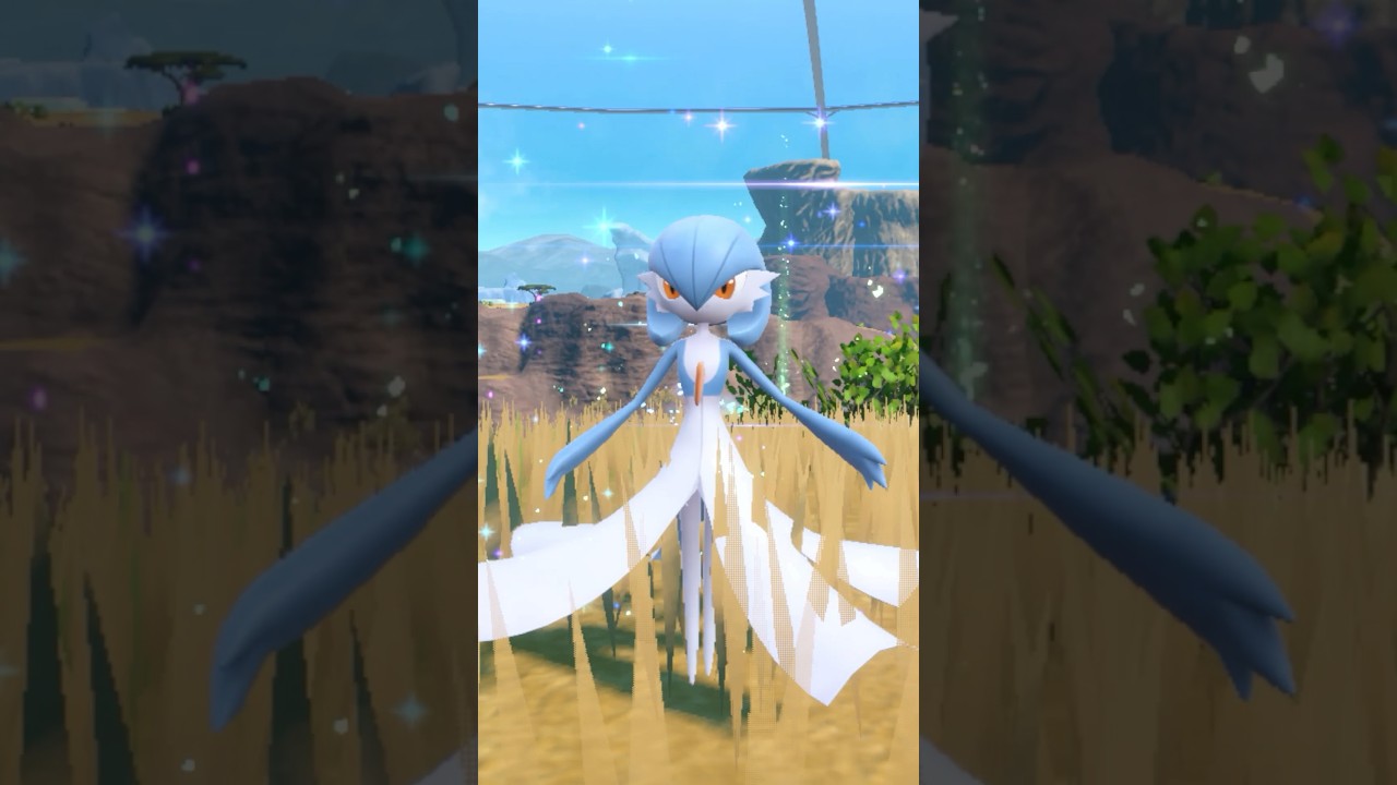 Shiny Entwicklung von Trasla, Kirlia & Guardevoir - #pokemonscarletandviolet #nintendo #Shorts