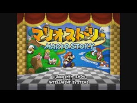 マリオストーリー　1時間くらいやる