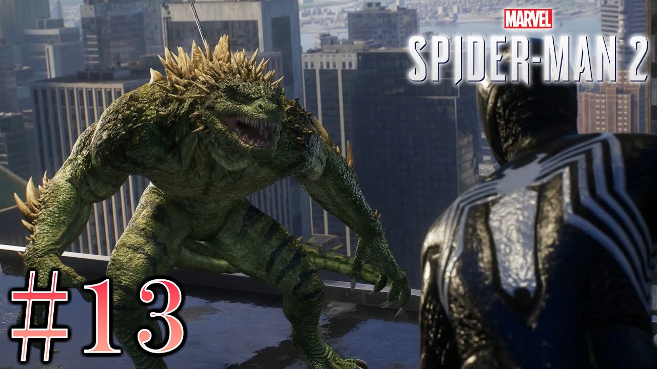 【Marvel's Spider-Man 2】ブラックスパイダー vs リザード #13