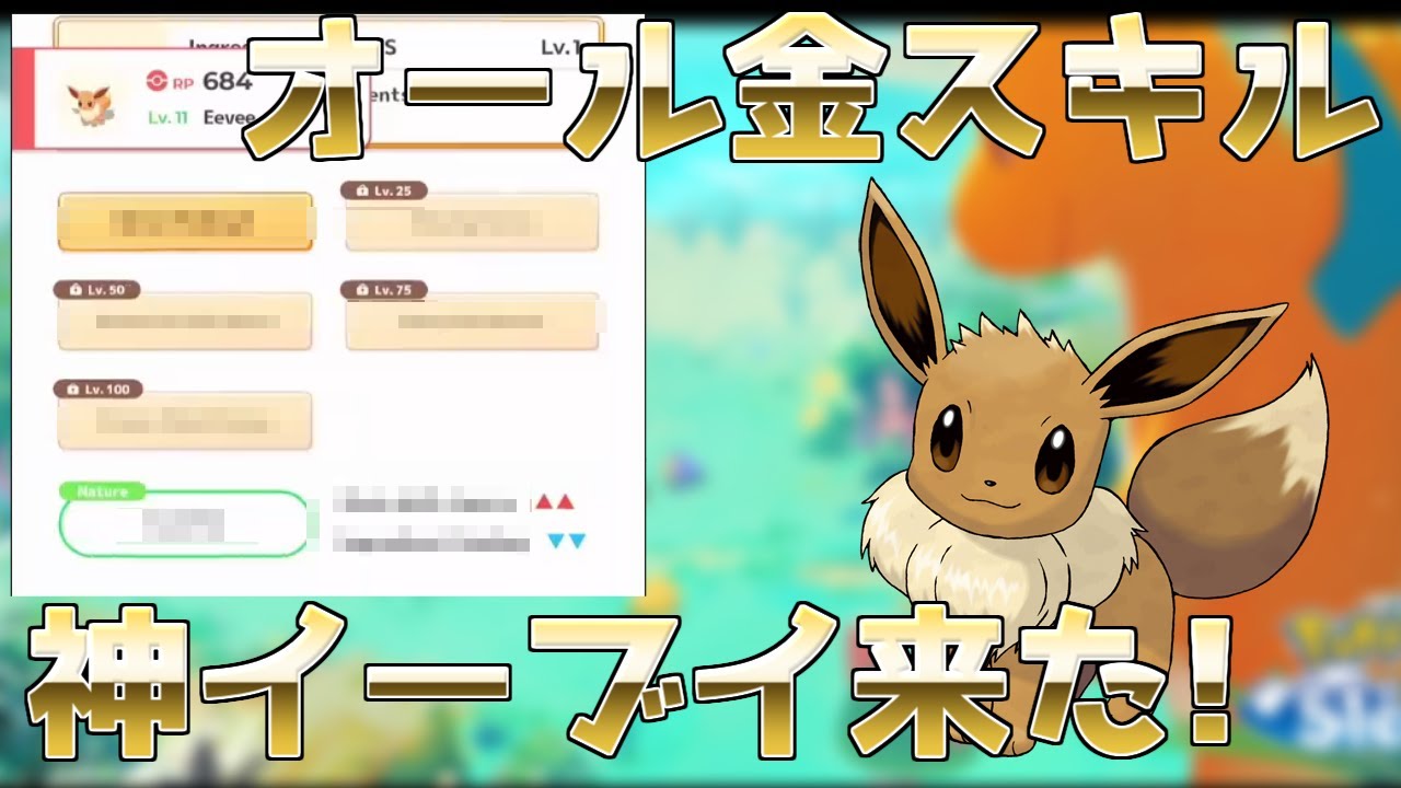 オール金スキル神個体捕まえました。【ポケスリ】【ポケモンスリープ】【金銀版】【ルビサファ】【ダイパ】