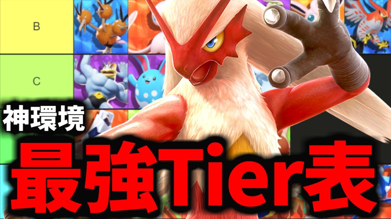 【Tier】神環境のソロランク最強はこいつらだ！！！【ポケモンユナイト】
