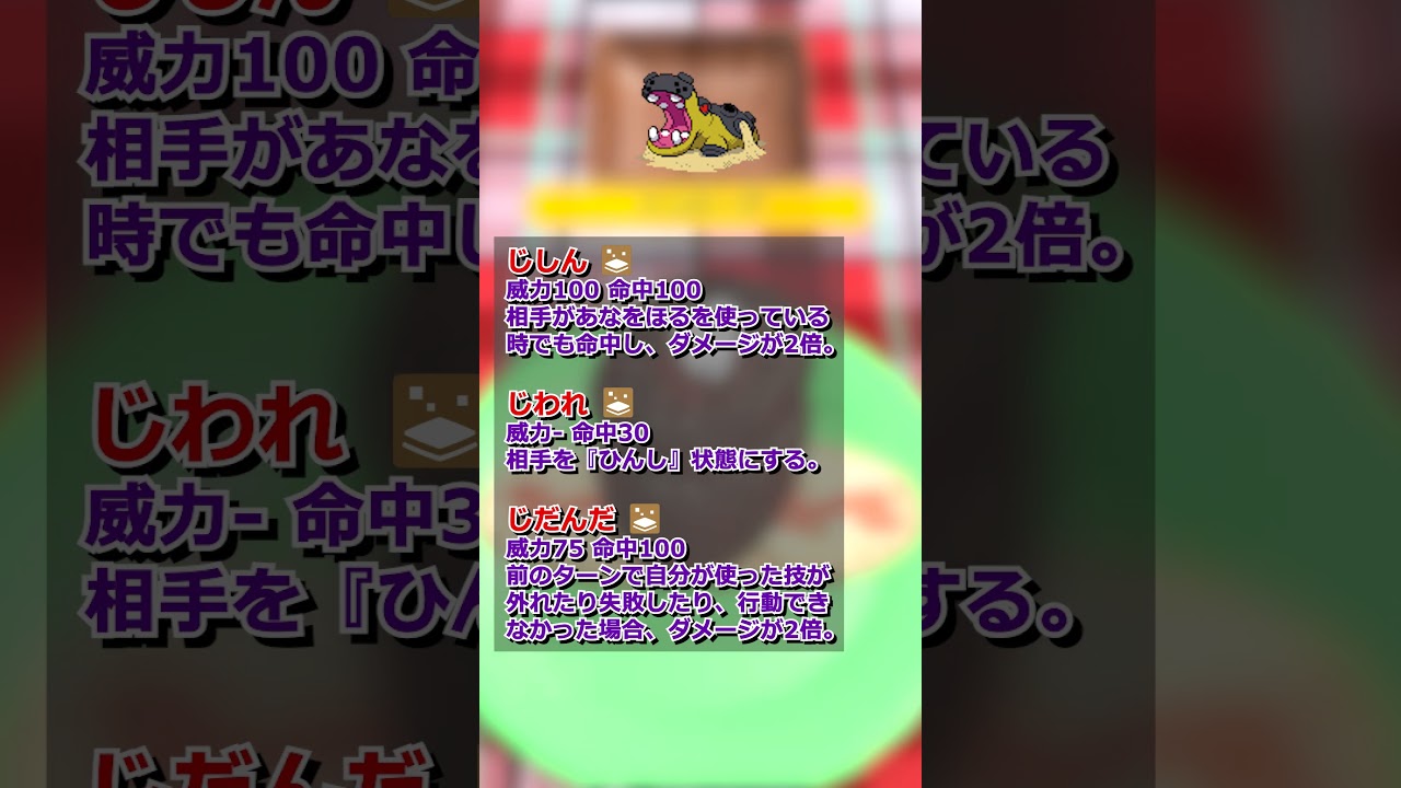 ポケモンSV対戦用解説 カバルドン