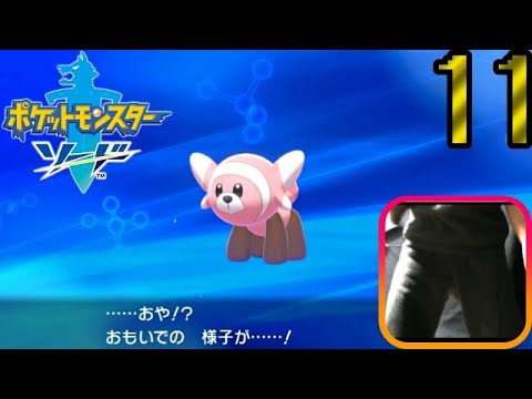 【ポケモン剣】急所 瀕死で金的縛り！part11【初見飲酒実況】