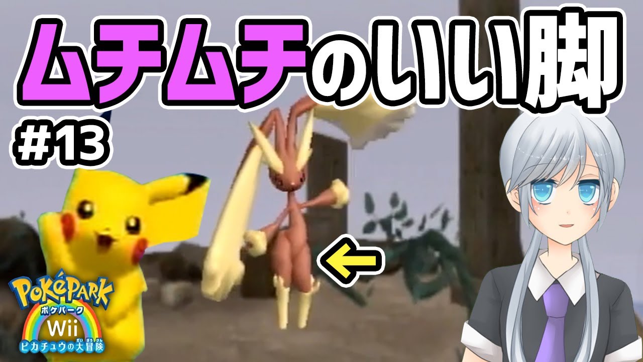 ミミロップさんすごいイイおみ足をお持ちですね【ポケパークwii】＃13