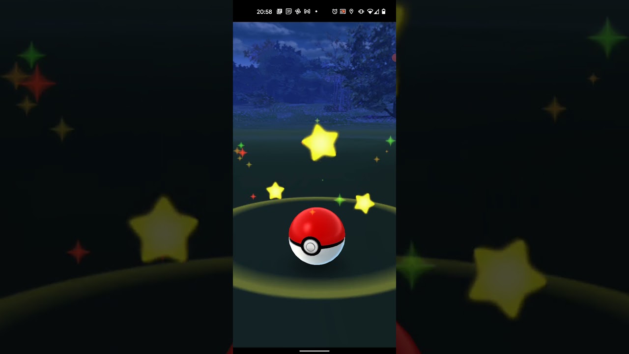 【ポケモンGO】シビシラスをワンショット・エクセレント・カーブボールでゲットしただけの動画 / Tynamo is Caught with First Excellent Throw. #SHORTS