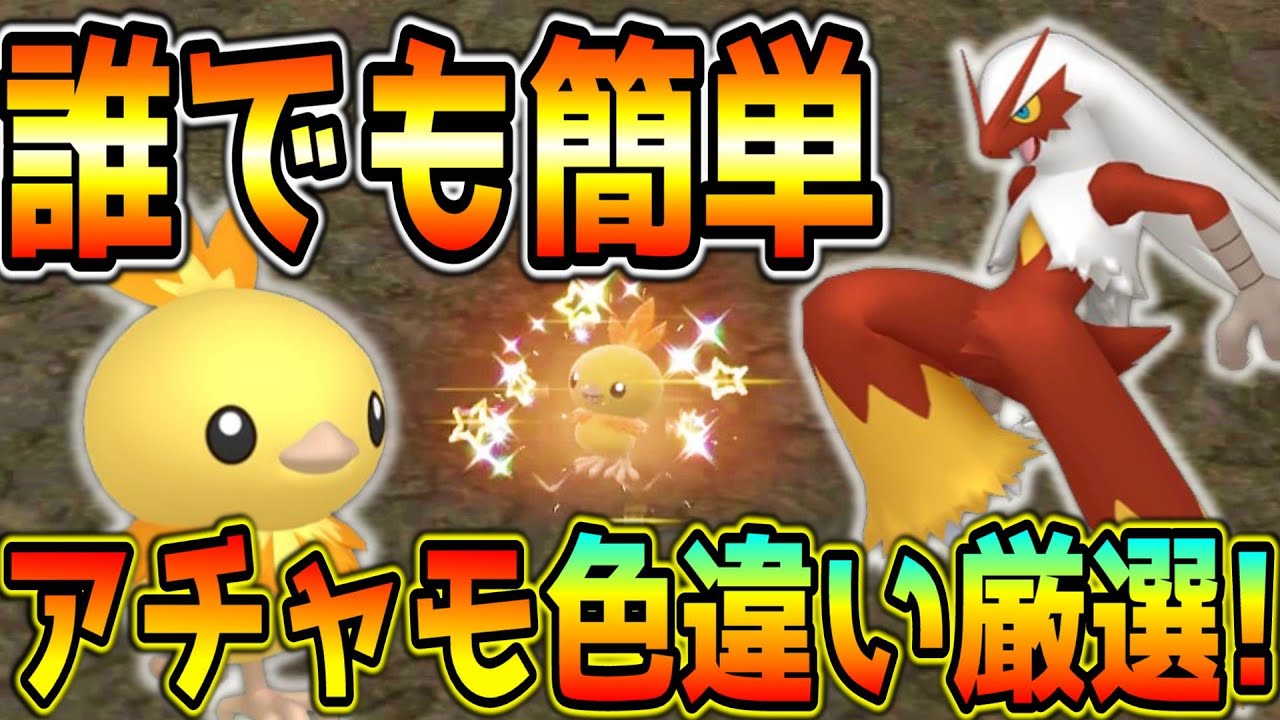 簡単！アチャモ色違い厳選方法！【ポケモンSVゼロの秘宝後編藍の円盤】
