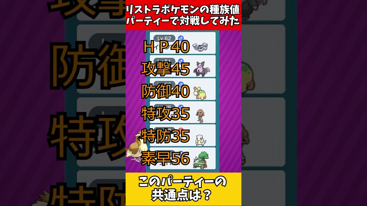 【マイナーポケモン解説】ポッポ統一パーティーでランクマ潜るぞ