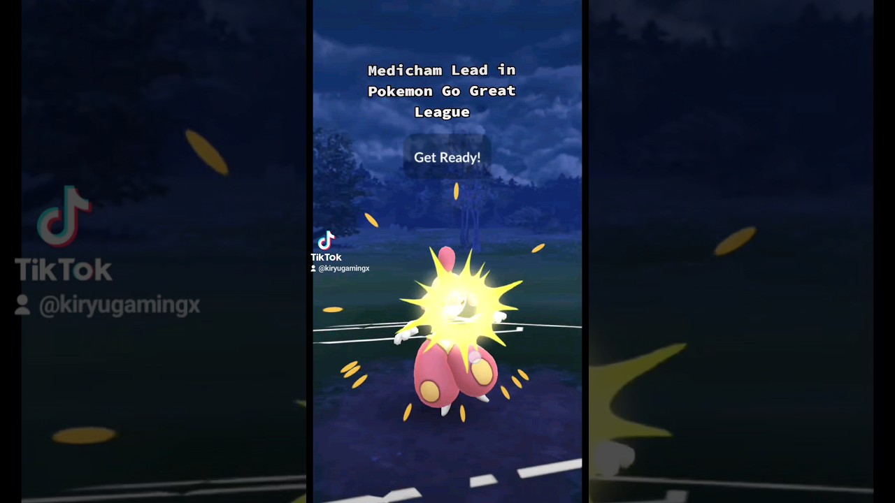 Medicham Lead in Pokemon Go Great League! #pokemongo #pokemongoraids #pokemon