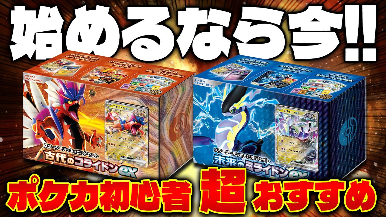 【ポケカ/解説】初心者に超絶おすすめできる商品が来た‼