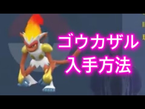 【ポケモンSV】【藍の円盤】ゴウカザル入手方法
