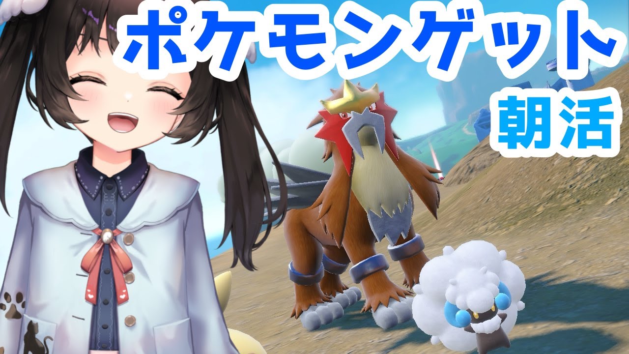 エンテイさんをつかまえたい！　【ポケモンSV／藍の円盤】