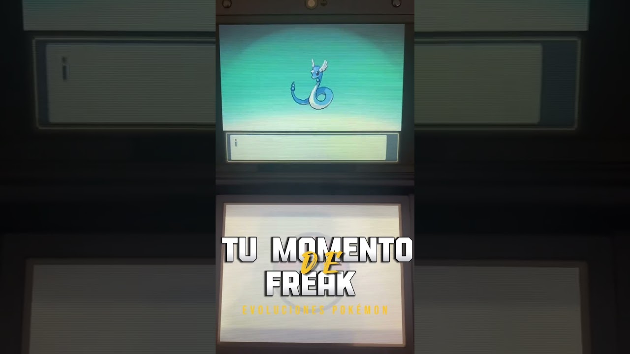 EVOLUCIÓN 5# EN POKÉMON 💛ORO💛HEARTGOLD DRATINI #oroheartgold #pokémon #coleccionismo#pokedex