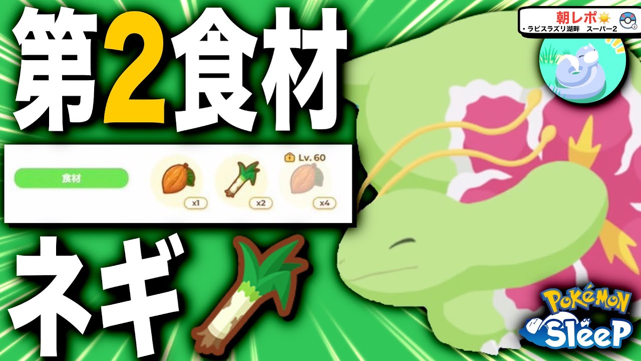 大発見！Lv.30ネギメガニウムの可能性について【ポケモンスリープ】