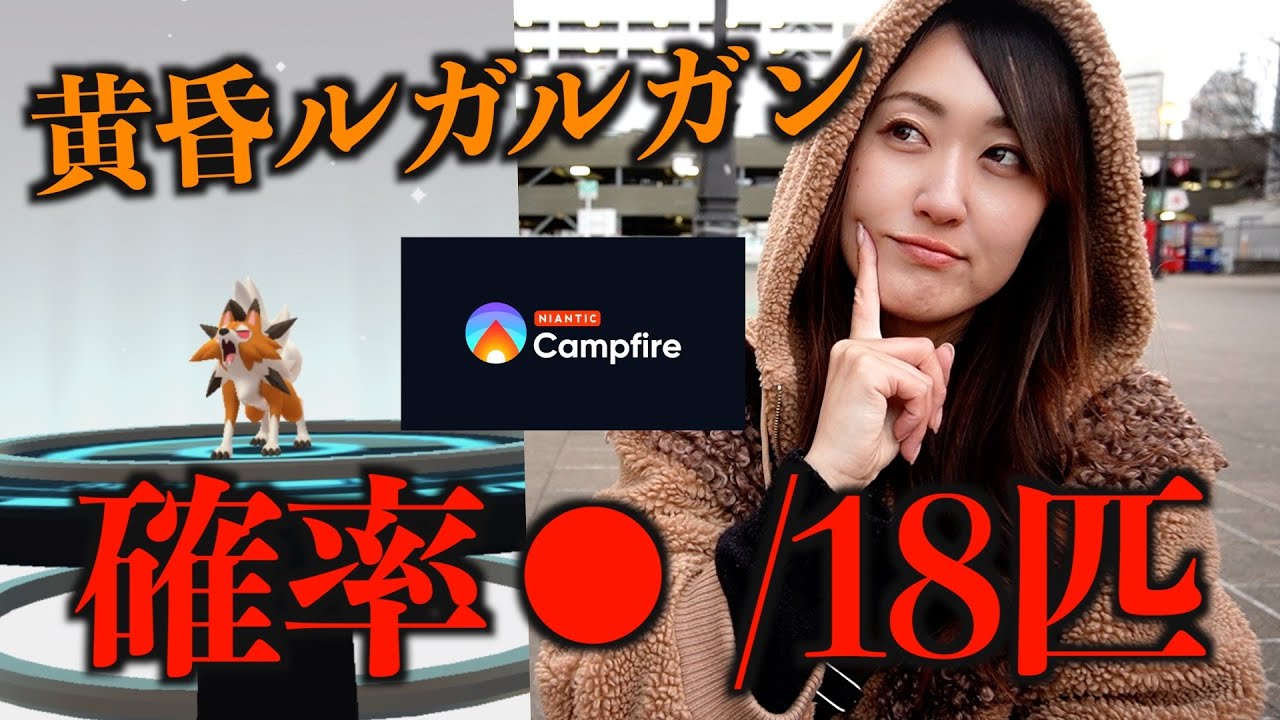 黄昏ルガルガン探し!!【ポケモンGO】