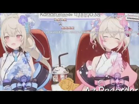 アニメの視聴中にモココが寝落ちしちゃう