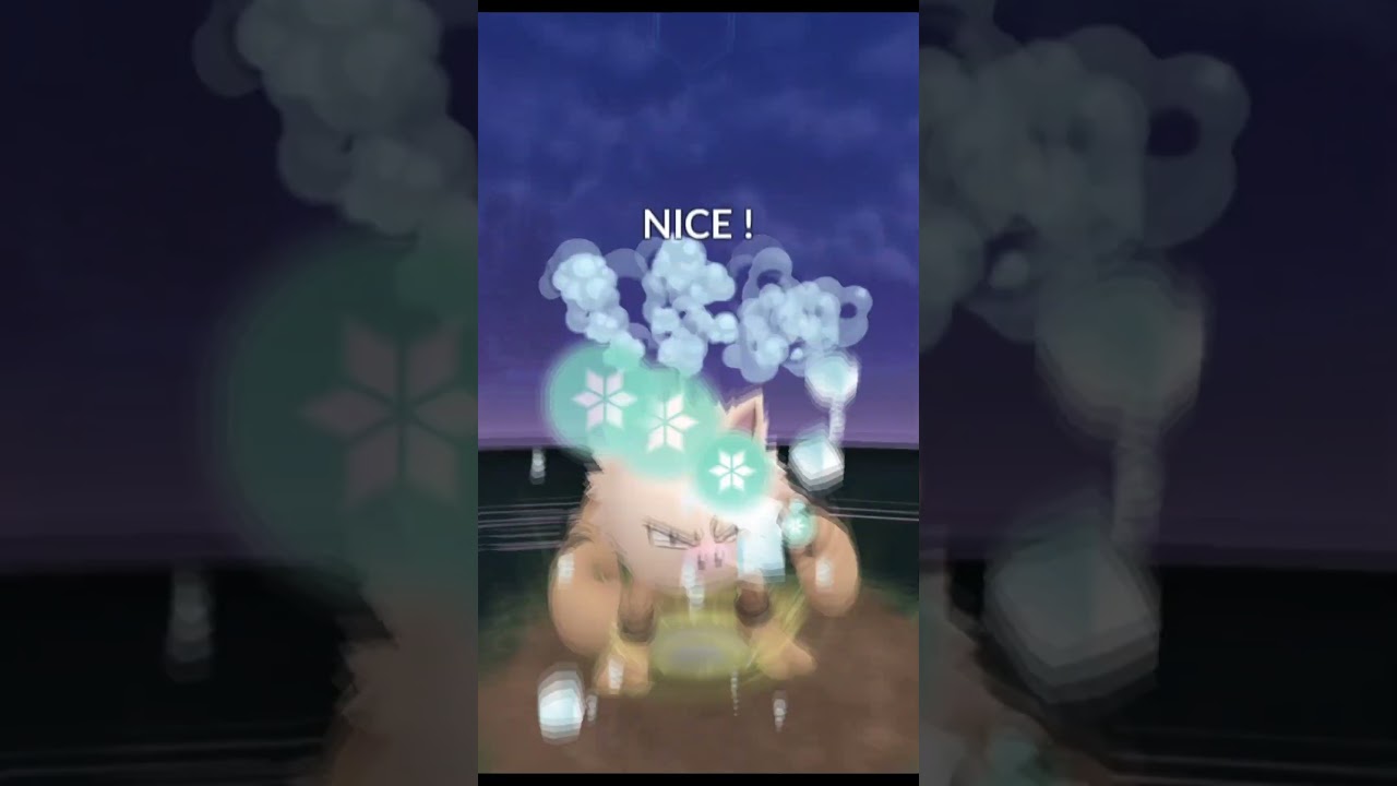 コノヨザル＆オコリザル　vs　サカキ様【CP１５００以下】【ポケモンGO】#shorts　#コノヨザル