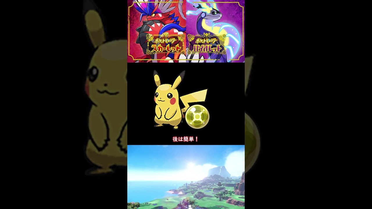 ピカチュウにボルテッカーを覚えさせる方法知ってましたか？⚡️ #ポケモン #ポケモンsv