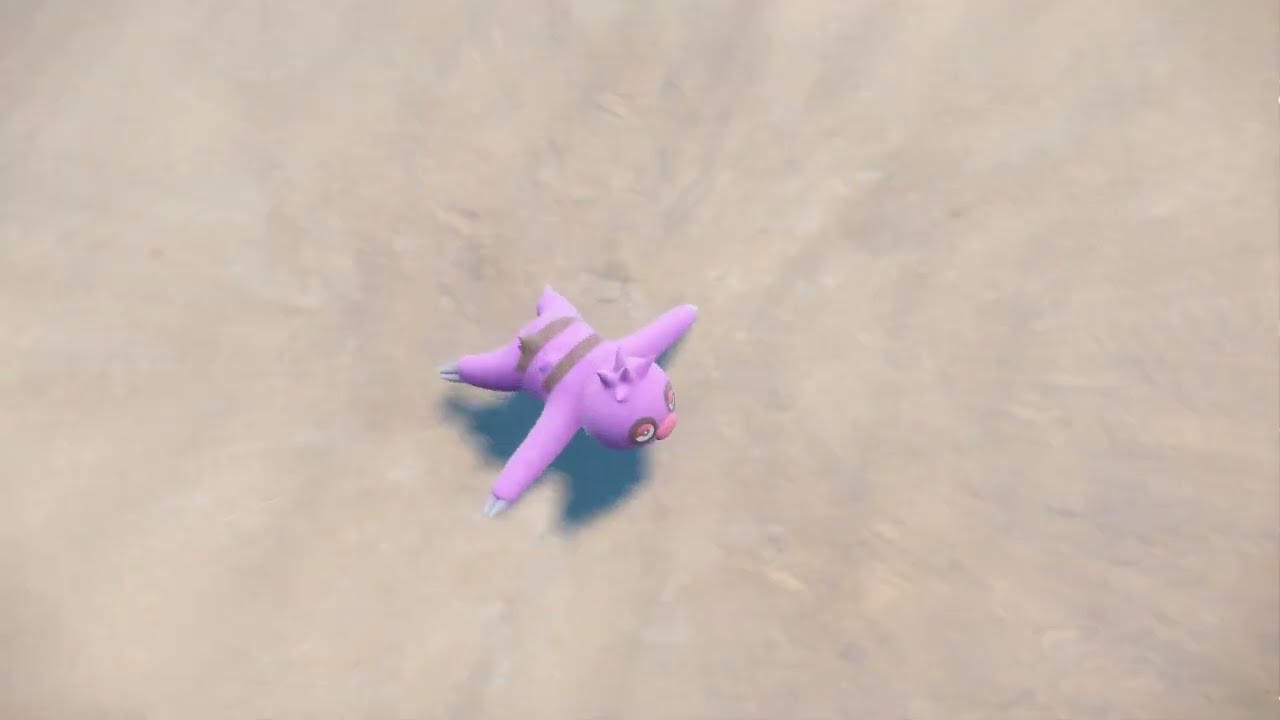 藍の円盤　ナマケロ　色違い