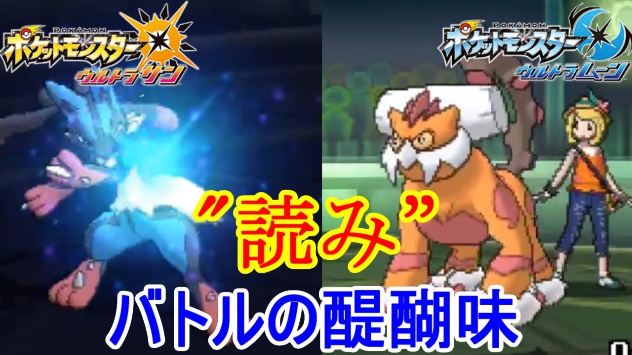 【ポケモン】バトルの醍醐味「読み」-サイクルの鬼ランドルカリオ-【ウルトラサン・ウルトラムーン/ポケモンUSUM】