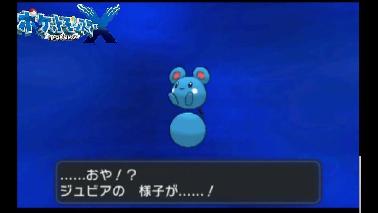 【やっと進化】ルリリがどうやらなついてくれたようです【ポケットモンスターX】#8