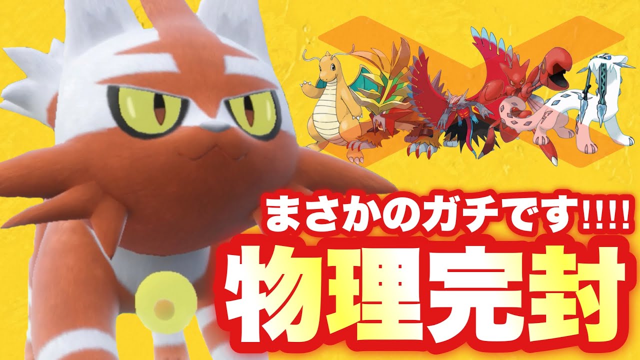 【 にゃお 】かたすぎ！！物理完封！！可愛いからって余裕かましてたら絶対にやられます。【 ポケモンsv 】