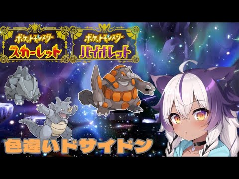 【ポケモンSV】色違いサイホーン → サイドン → ドサイドン【ポケットモンスタースカーレットバイオレット】