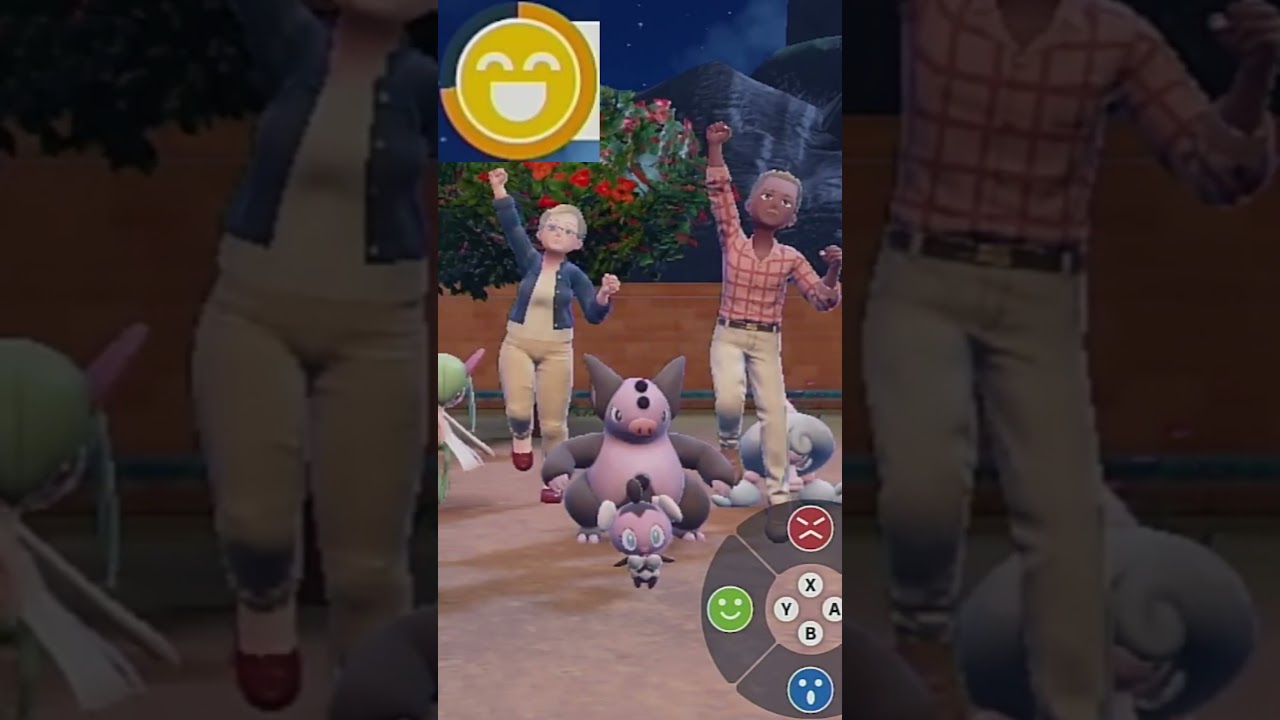 【ゴチム】ポケモンエクササイズ【パルデア図鑑No.234】#Shorts #pokemon