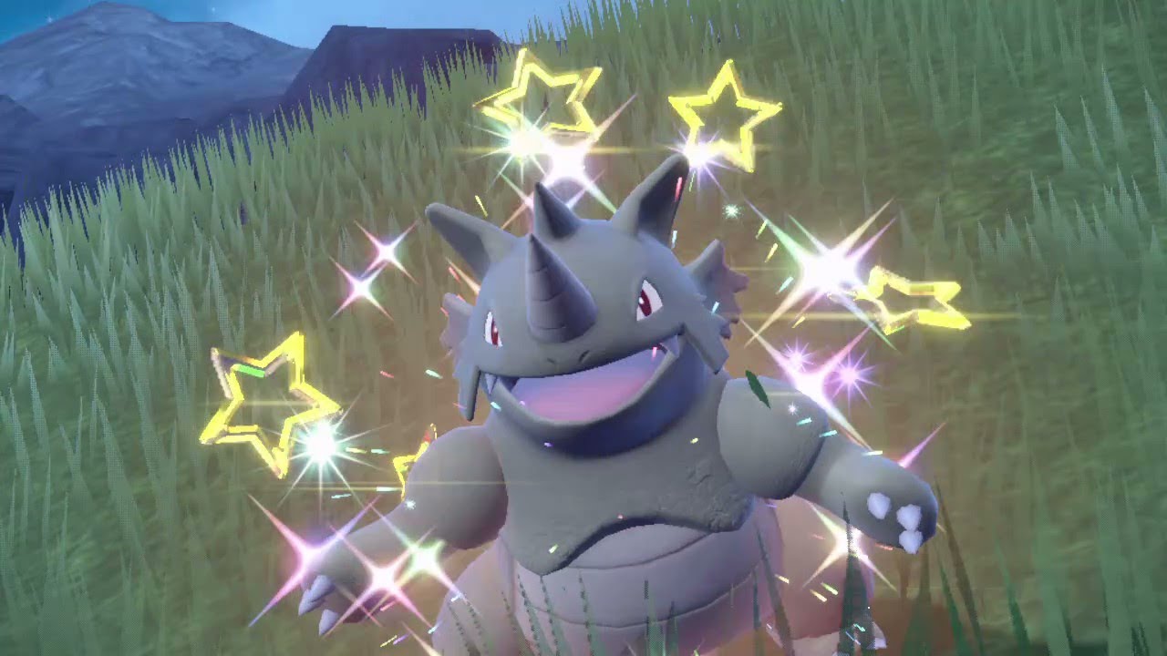 【ポケモンSV】サイドン　色違い【藍の円盤】
