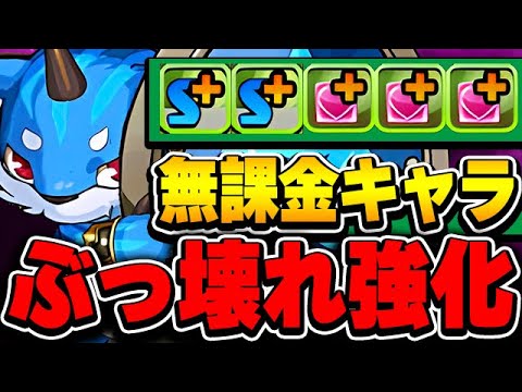 一気に軽減ループ最強へ！ここまで強化もらえていいの！？シードラやヘキサゼオン、ツバキなどが超絶強化！！無課金でこの性能はさすがにやばい！！【パズドラ実況】