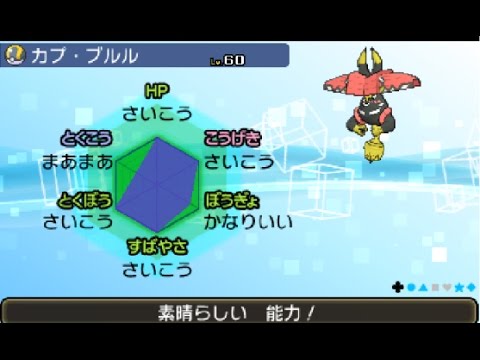 【ポケモンSM】　まさかの威力実質400越え！？フレ戦。カプ・ブルルはつよい