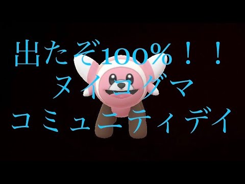 【ポケモンGO】出たぞ100%！！ヌイコグマ　コミュニティデイ #shorts