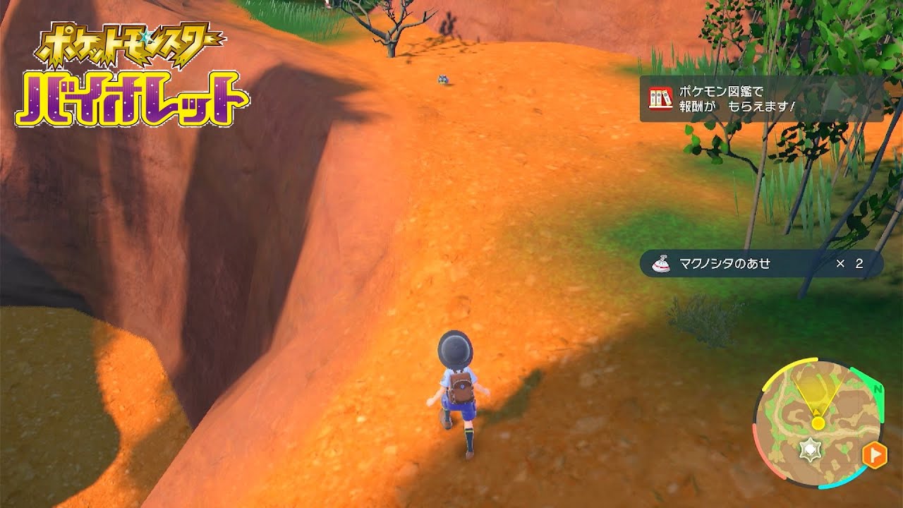 「マクノシタのあせ」を拾った。　ポケモンSV　実況ぱーと８
