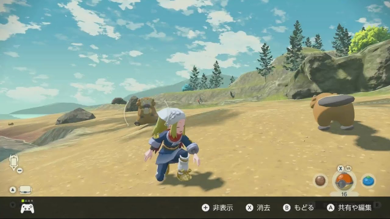 ビーダルと友達に📸#2【アルセウス】【ポケモン】