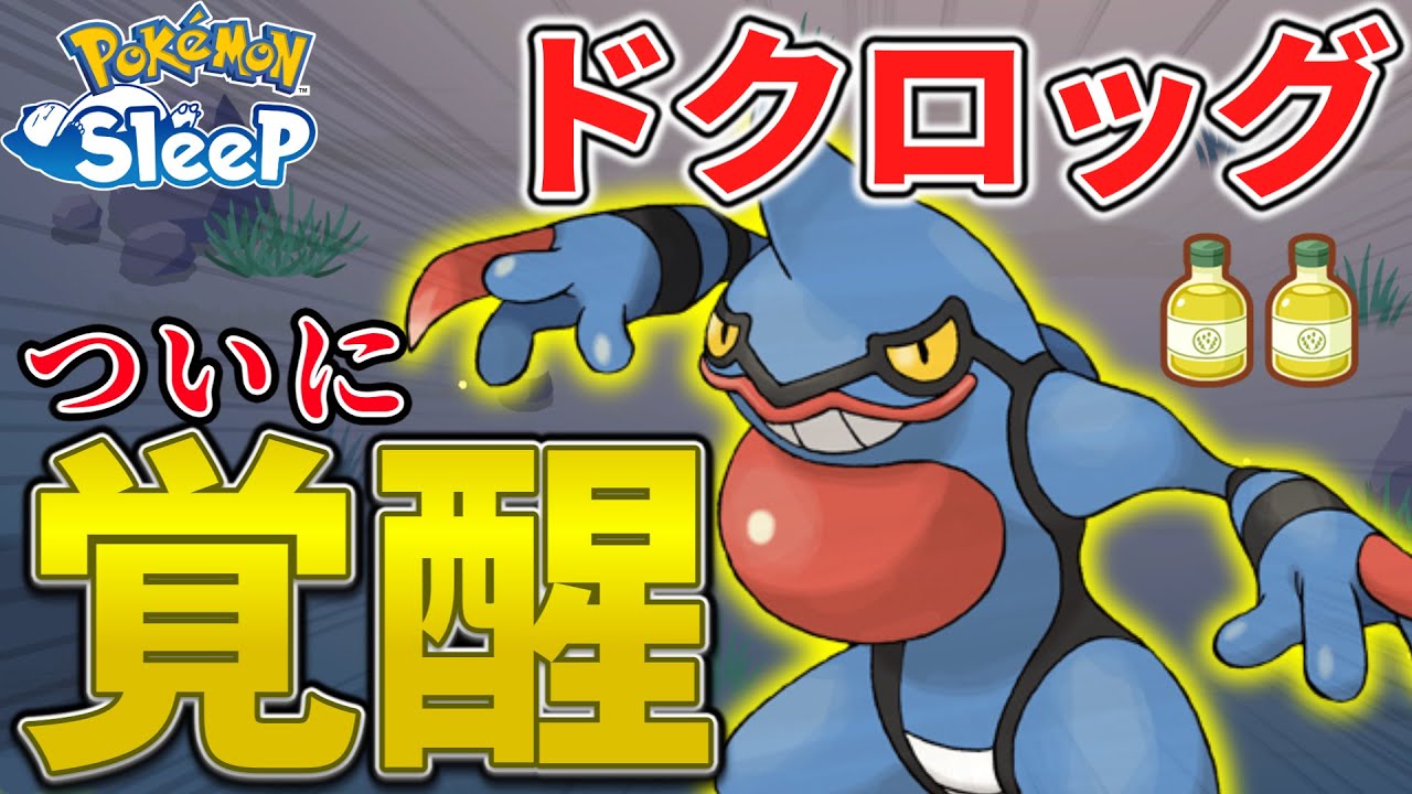 【ポケモンスリープ攻略】評価逆転！ドクロッグが新環境で活躍中！