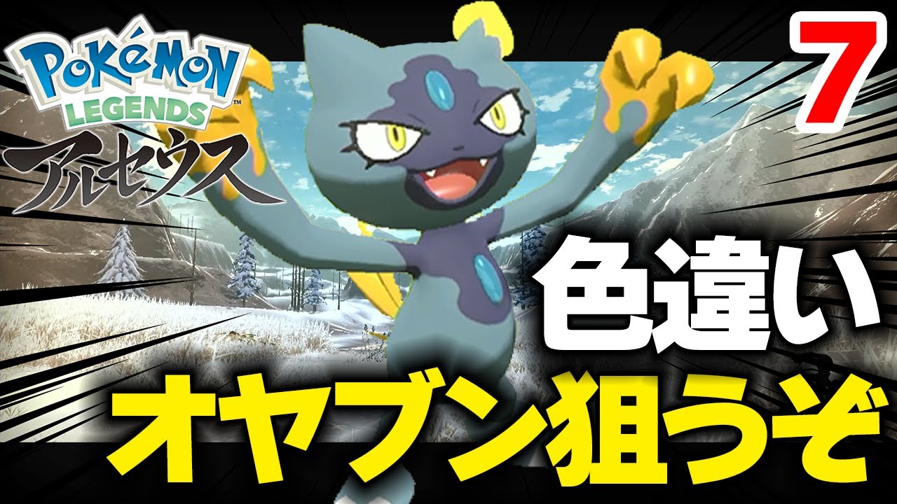 完 色違いオヤブンヒスイニューラが欲しい 7【ポケモンレジェンズアルセウス】