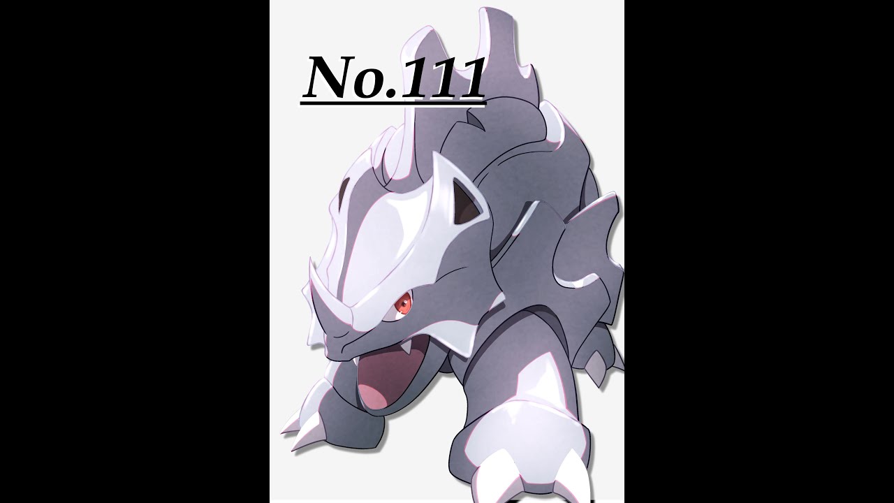 【イラストメイキング】サイホーン（ポケットモンスター）【フル版】