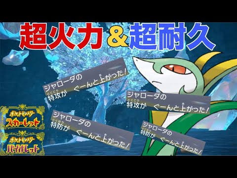 [ポケモンSV]超火力と超耐久を併せ持つ、最強の「ジャローダ」がやばすぎる。。#ポケモンsv #藍の円盤 #ジャローダ
