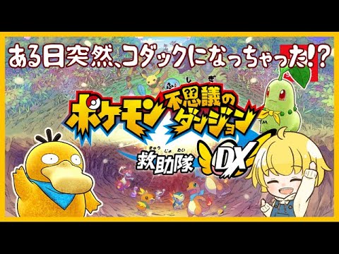【ポケダン#5】まめ、コダックに生まれ変わる！大好きなゲームのリメイク作品をあそぶぞー！！