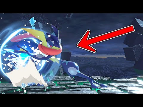 世界中で人気な「ゲッコウガ使い」の魅せプレイ集がエグすぎる件【スマブラSP】