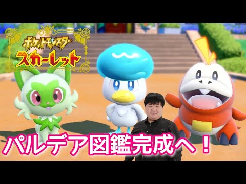 ゼロの秘宝もクリア！今日はパルデア図鑑埋まるまで終われません【ポケモンSV】【スカーレット】