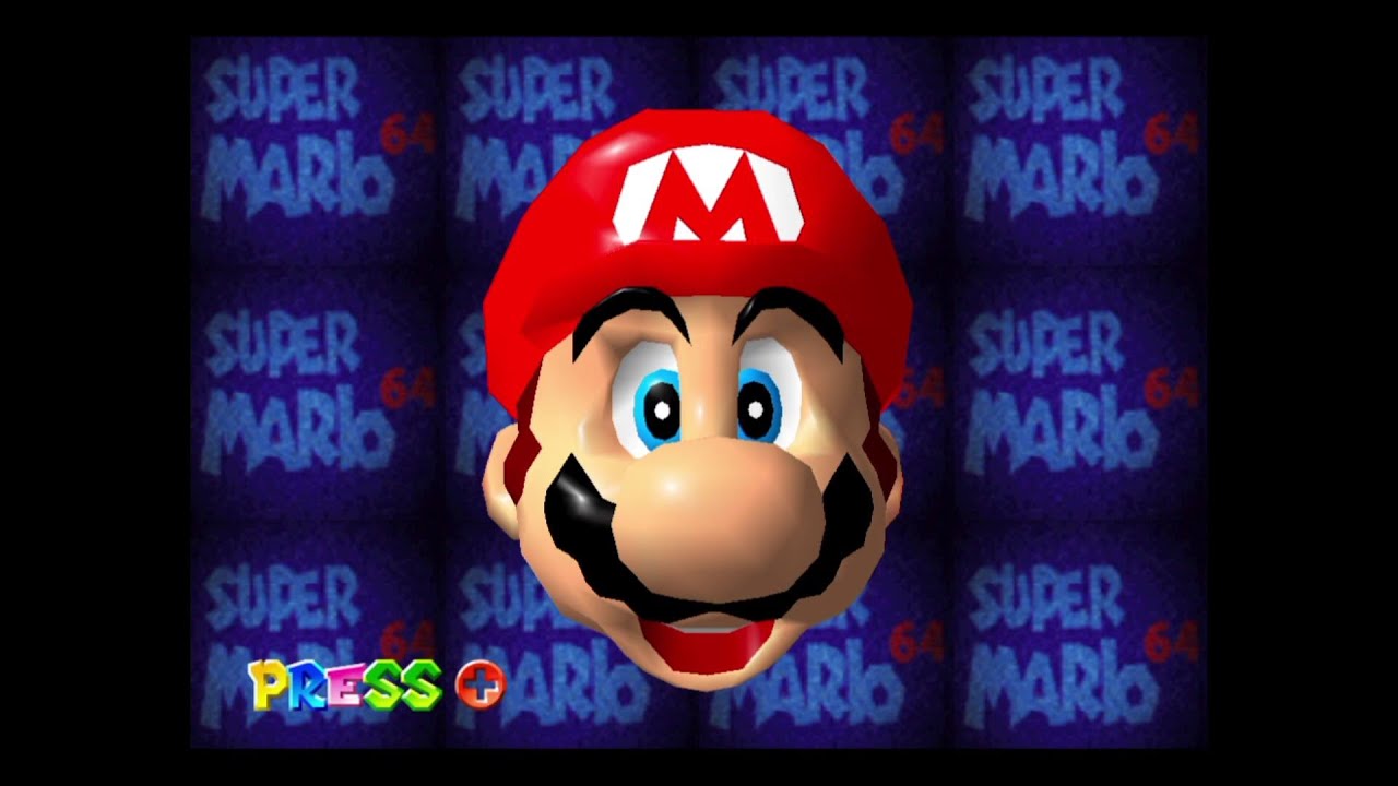 名作ゲームを遊ぼう-スーパーマリオ64編-その１