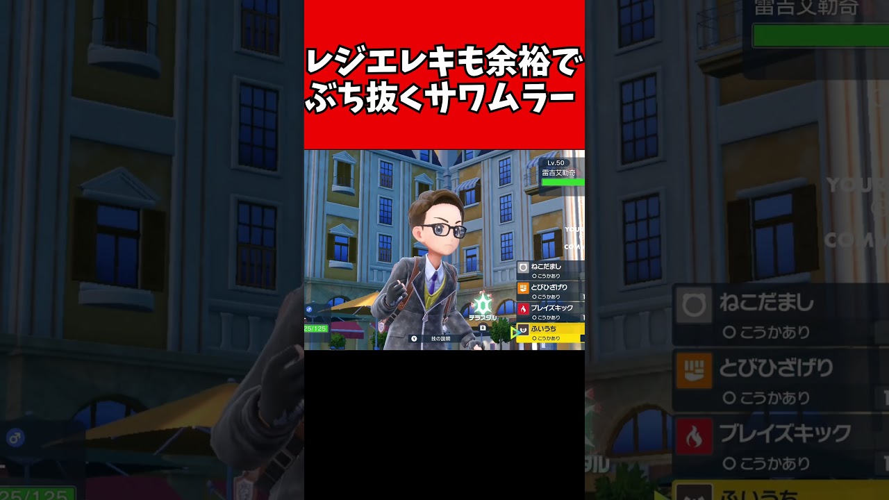 【マイナーポケモン解説】レジエレキの上からぶち抜くサワムラー