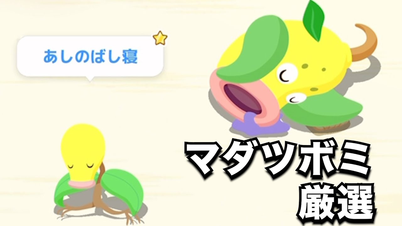 マダツボミ捕まえたら良い個体来た！？【ポケモンスリープ】#pokemon  #ポケモンスリープ