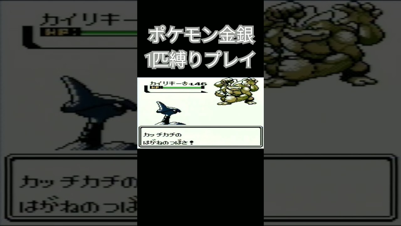 【ポケモン金銀】ポケモン1匹縛りプレイ!!エイパムver【縛りプレイ】#ポケモン金銀 #縛りプレイ #エイパム #ゲーム実況