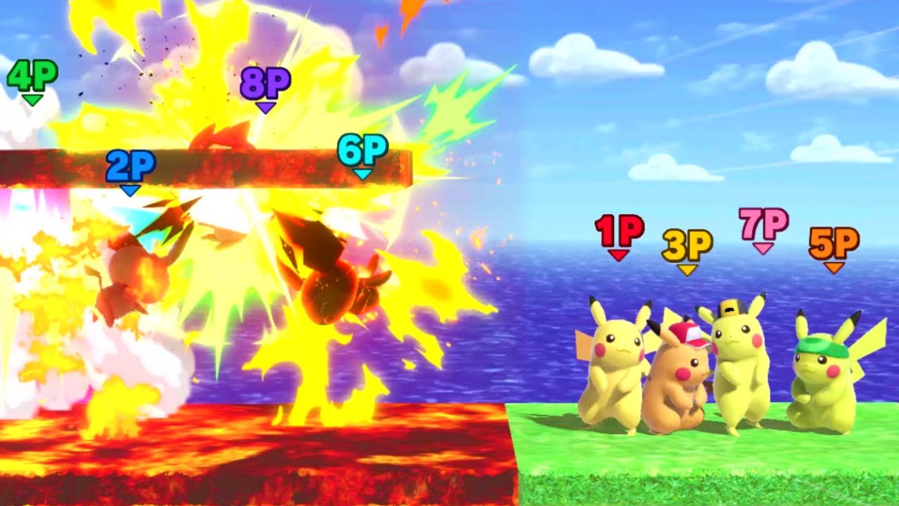 ピカチュウとピチューの見分け方【スマブラSP】