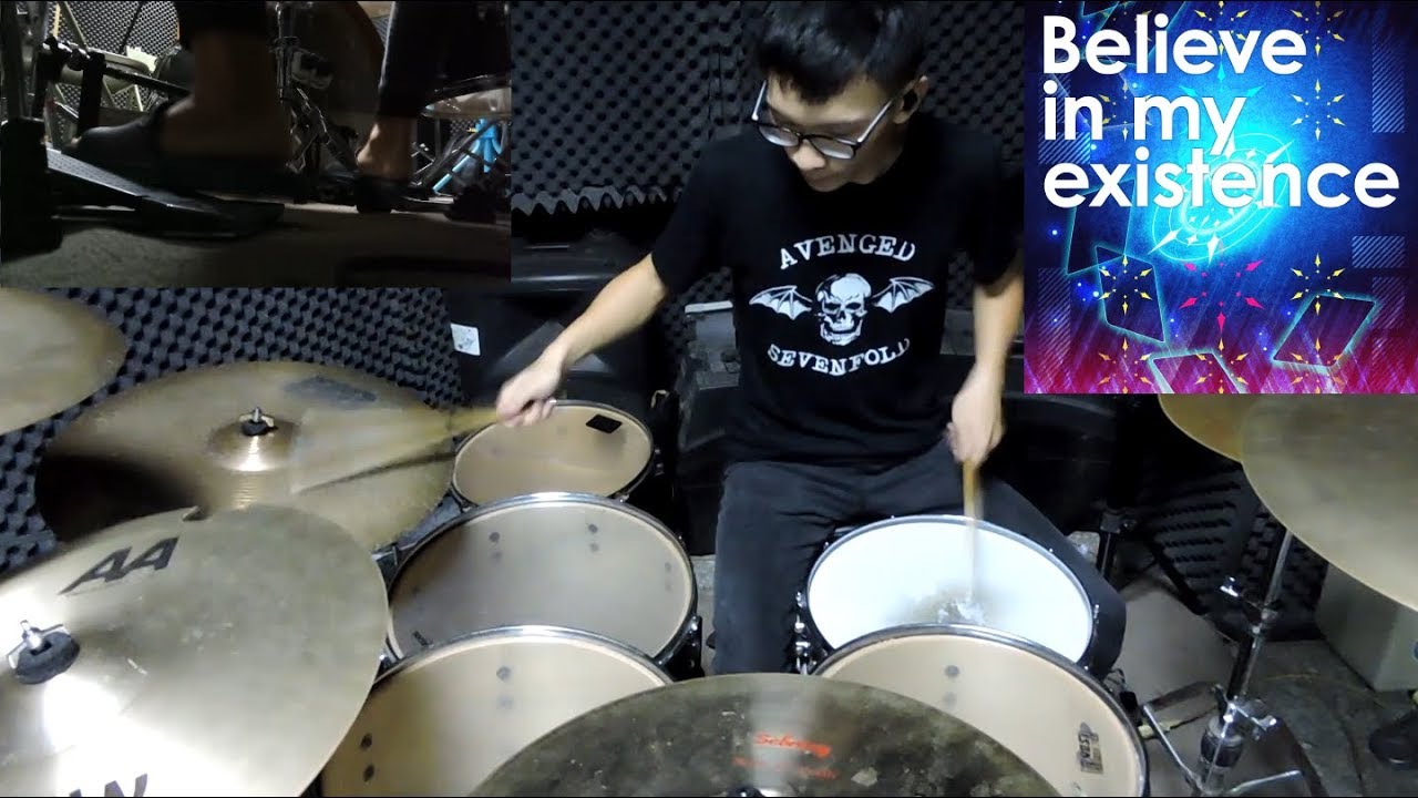 【BanG Dream!】Roselia - Believe in my existence 叩いてみた(ドラム譜面あり)