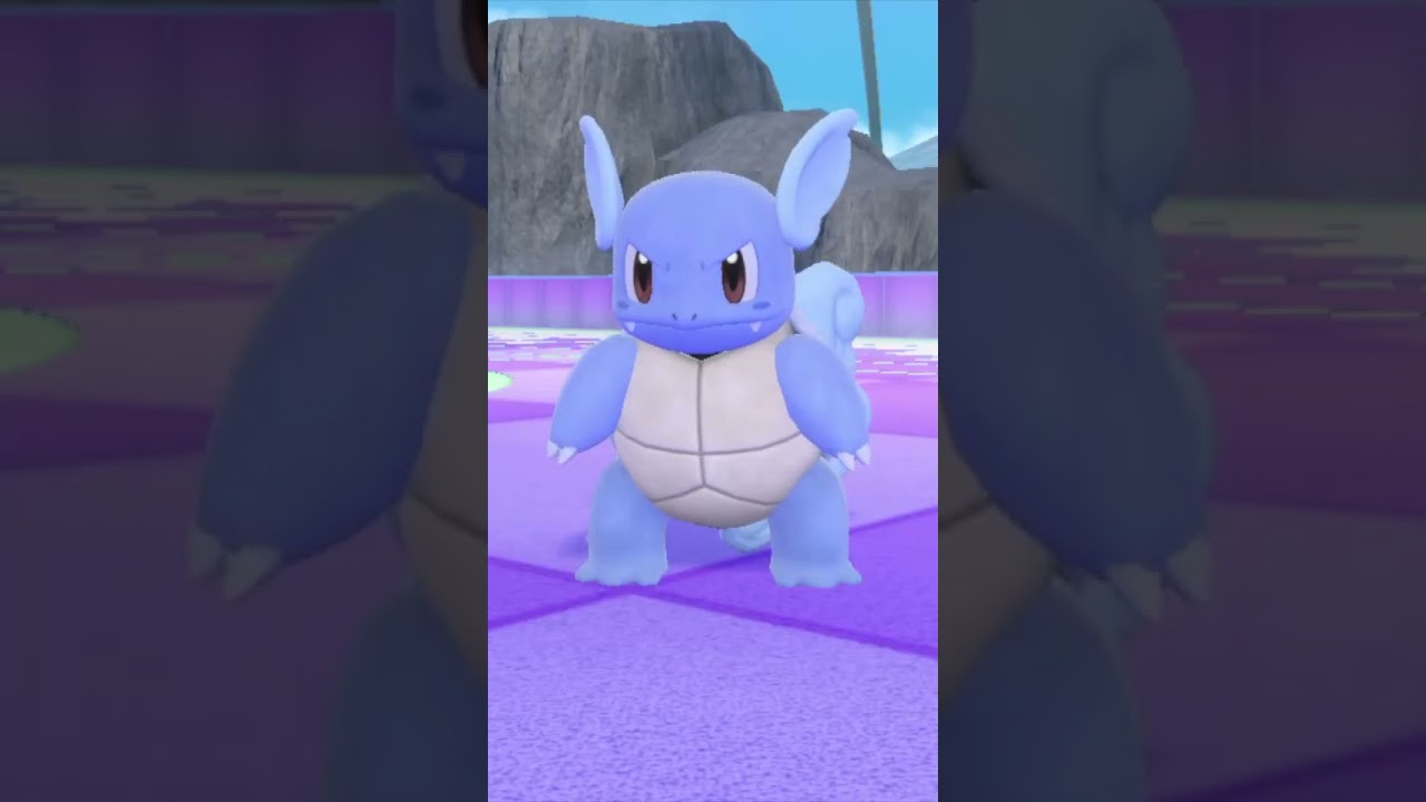 ゼニガメの進化進化#shorts